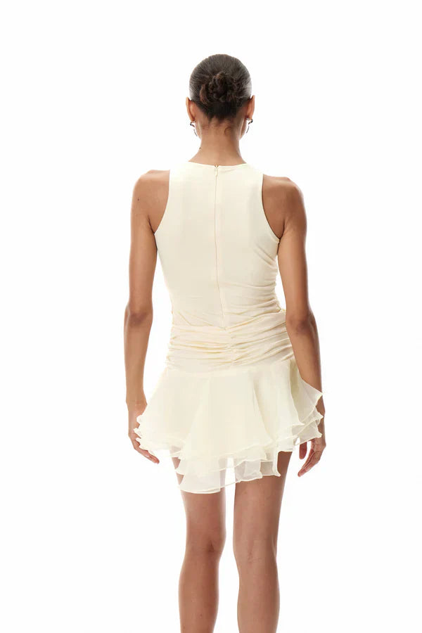 Ayleen | Robe de Cocktail Courte Sans Manches pour Femme