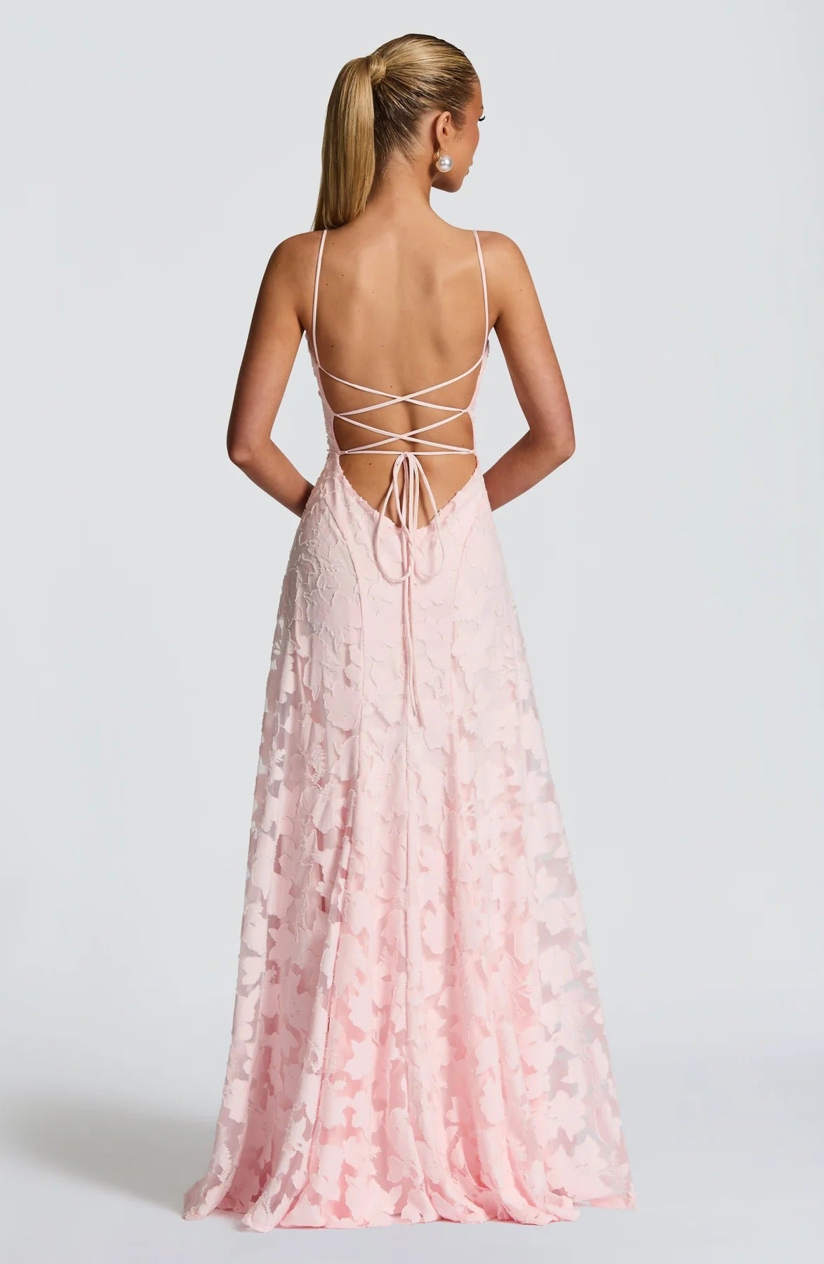 Briar | Robe Longue Florale Sans Manches pour Invitée de Mariage