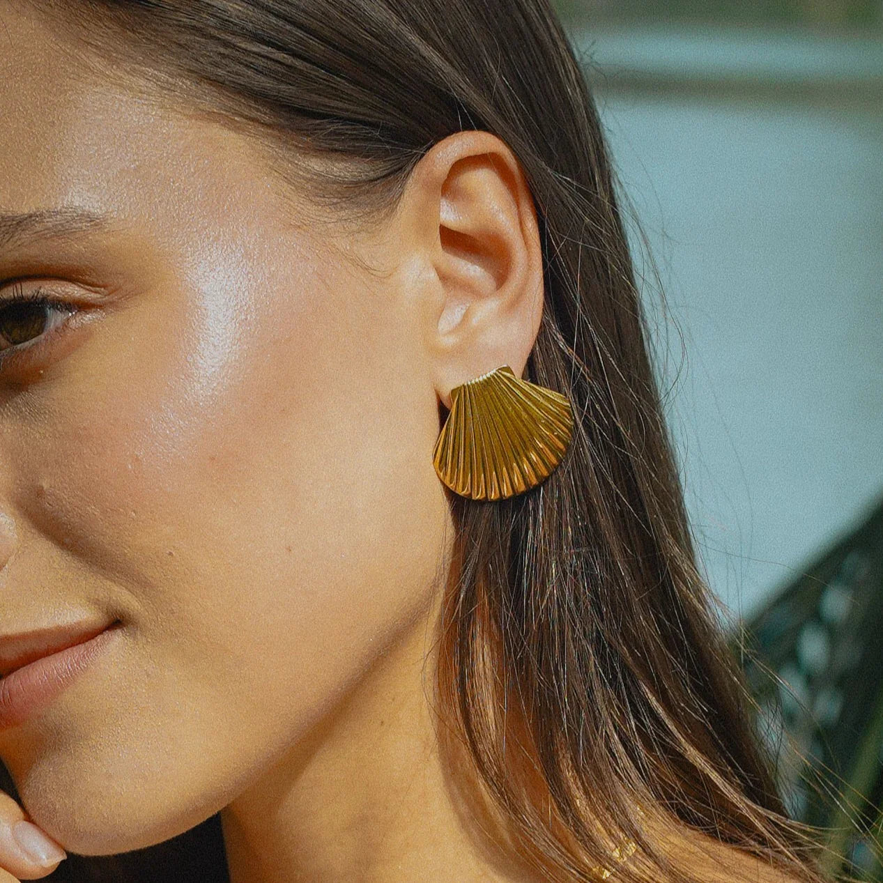 Brooke | Boucles D'Oreilles Coquillage pour Femmes