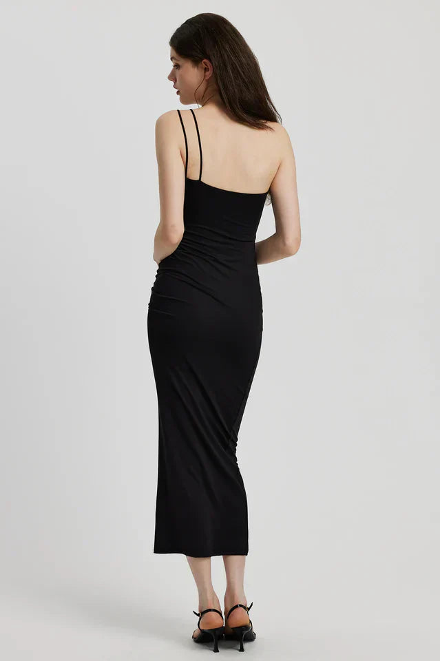 Kennedy | Robe Maxi Fleurie Sophistiquée Sans Manches pour Femme