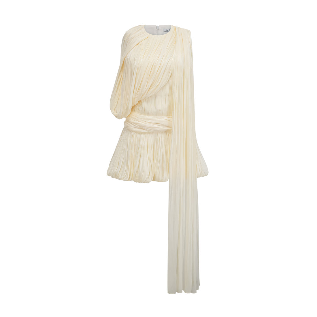 Liana | Robe D'Été Courte Élégante à Cape et Jupe Boule pour Femme