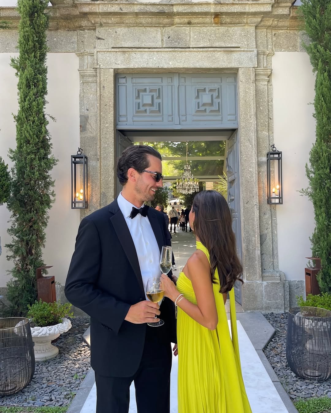 Makayla | Robe Longue Bustier Plissée pour Invitée de Mariage