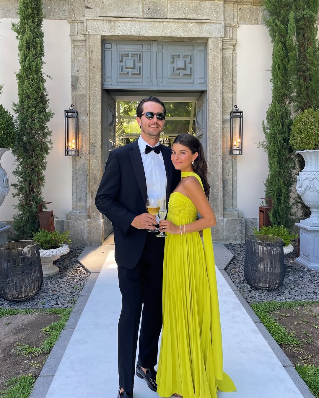 Makayla | Robe Longue Bustier Plissée pour Invitée de Mariage