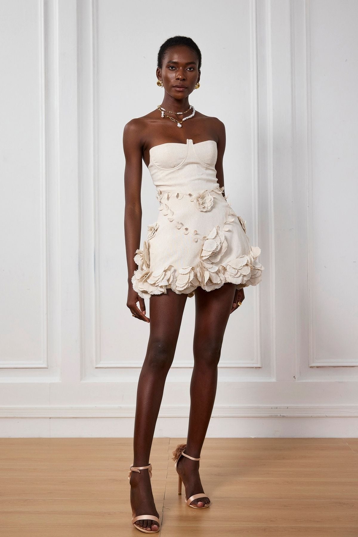 Monroe | Robe de Cocktail Courte Bustier Corset pour Femme