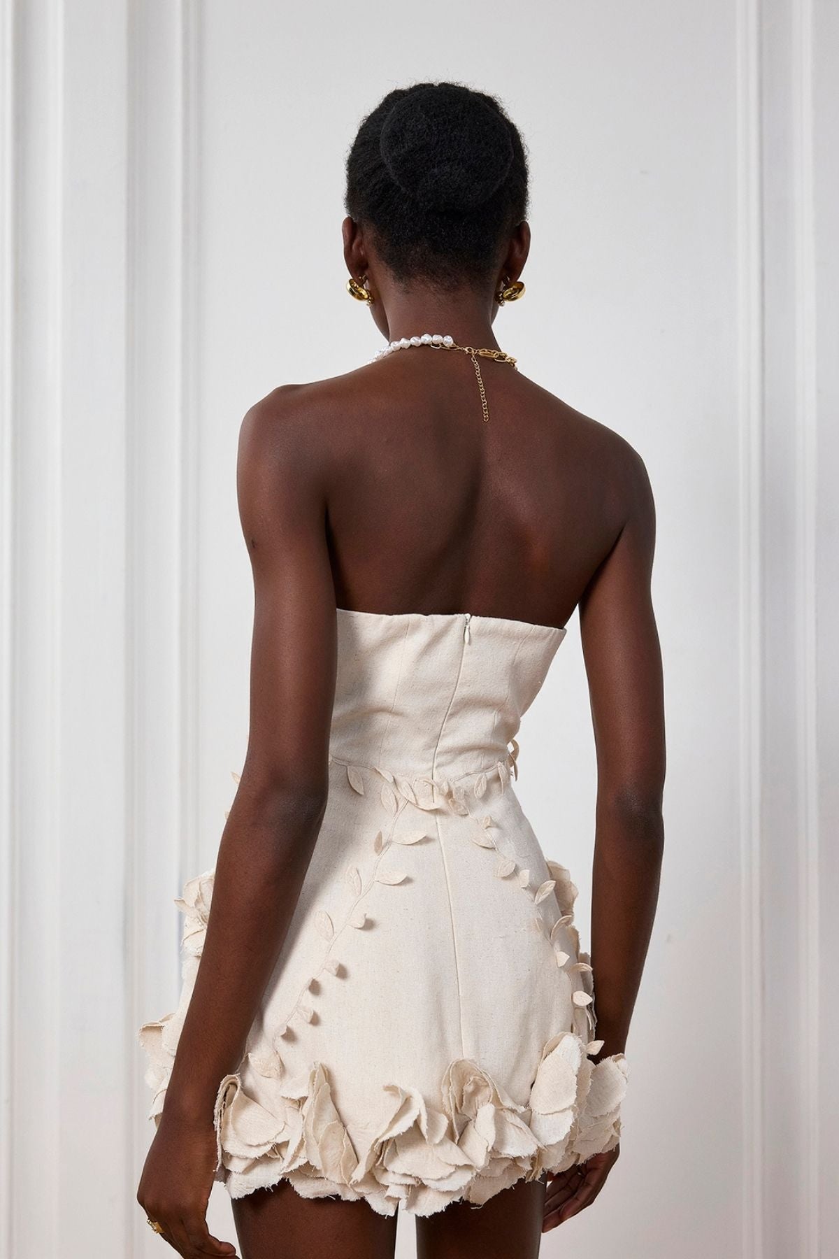 Monroe | Robe de Cocktail Courte Bustier Corset pour Femme