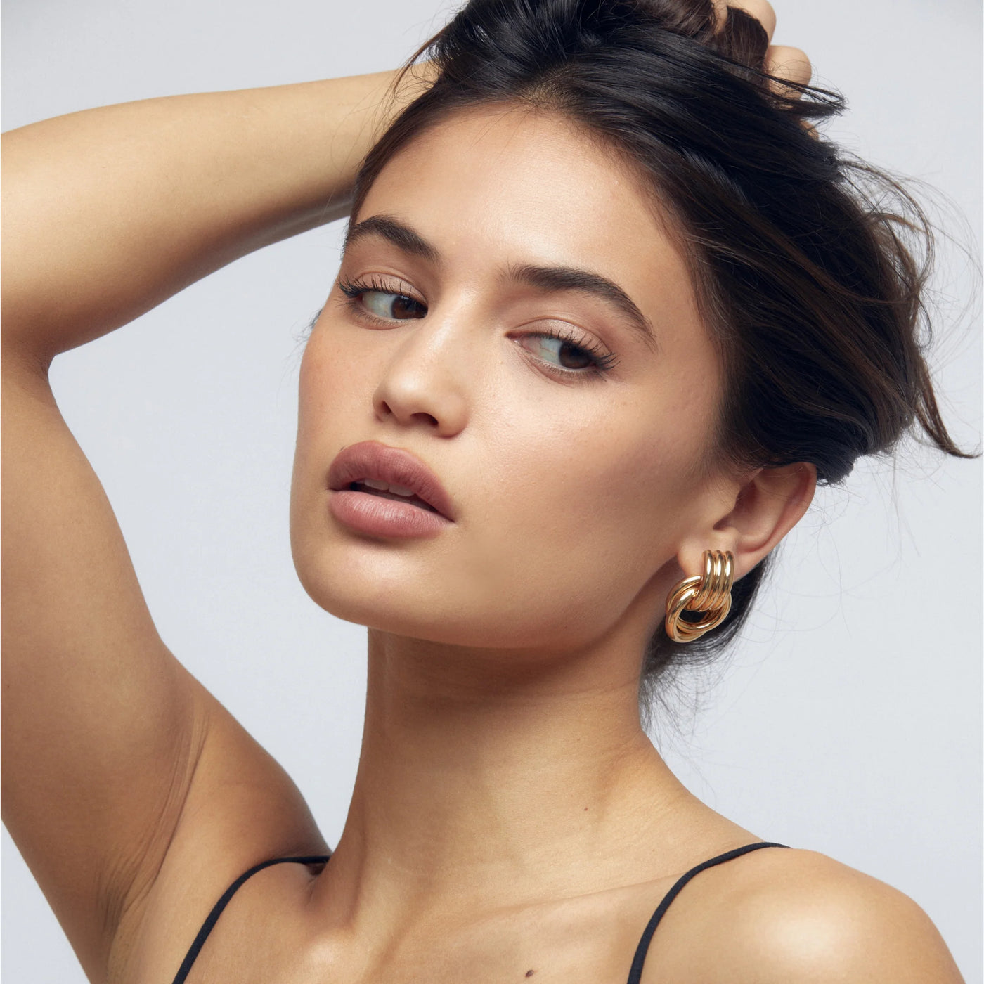 Naomi | Boucles D'Oreilles Nœud Élégantes pour Femme