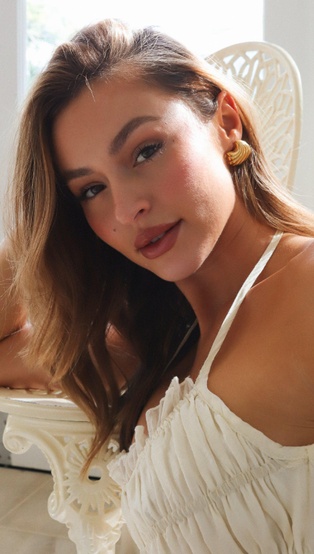 Noelle | Boucles D'Oreilles Coquillage Dorées pour Femme