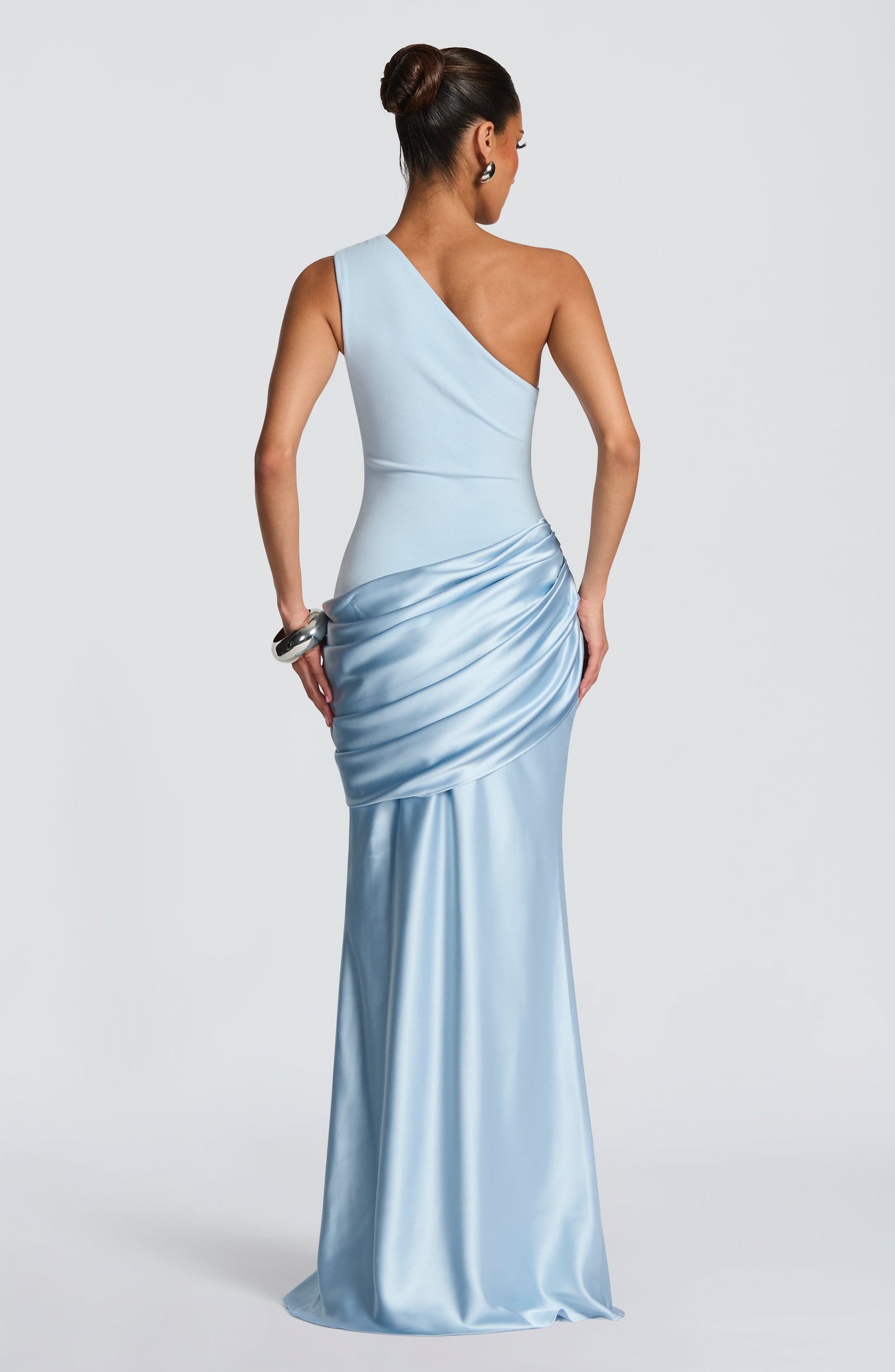Ophelia | Robe Maxi Asymétrique pour Invitée de Mariage