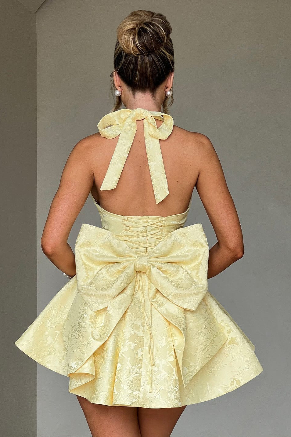 Bryleigh | Mini-Robe de Bal Licou Sans Manches Avec Ruban pour Femmes