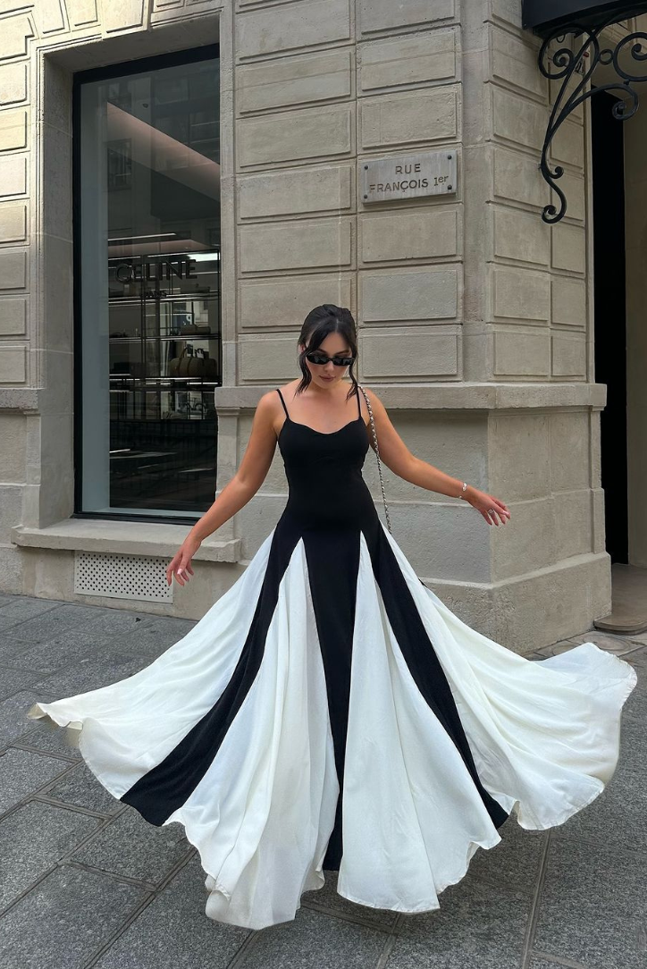 Lovie | Robe Longue Élégante pour Invitée de Mariage Sans Manches pour Femme