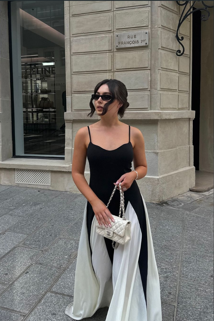 Lovie | Robe D'Invité de Mariage Maxi Élégante Sans Manches pour Femme