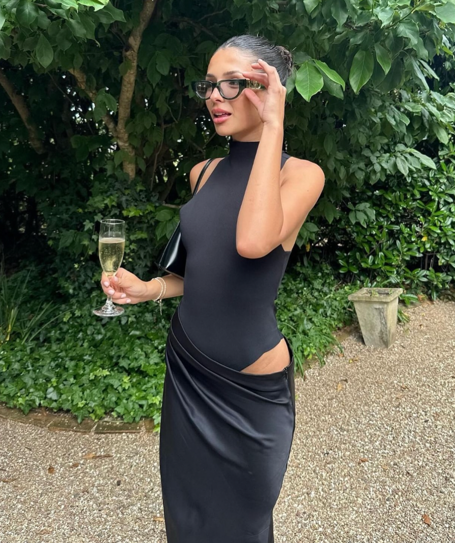 Zara | Robe Longue Sans Manches Avec Découpe pour Invitée de Mariage
