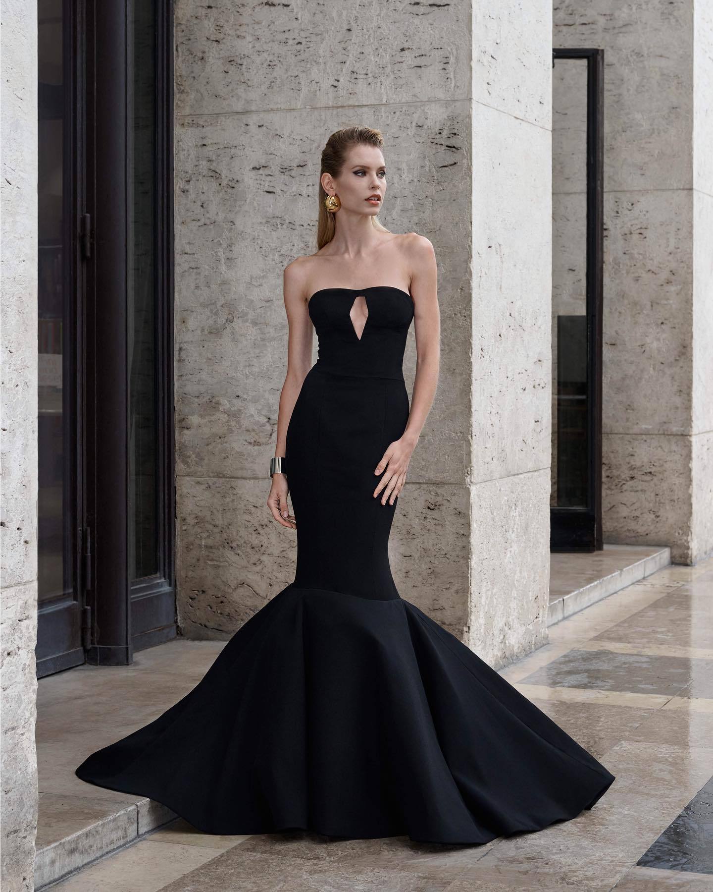 Anika | Robe de Bal Longue Sirène Bustier Ajustée pour Femme