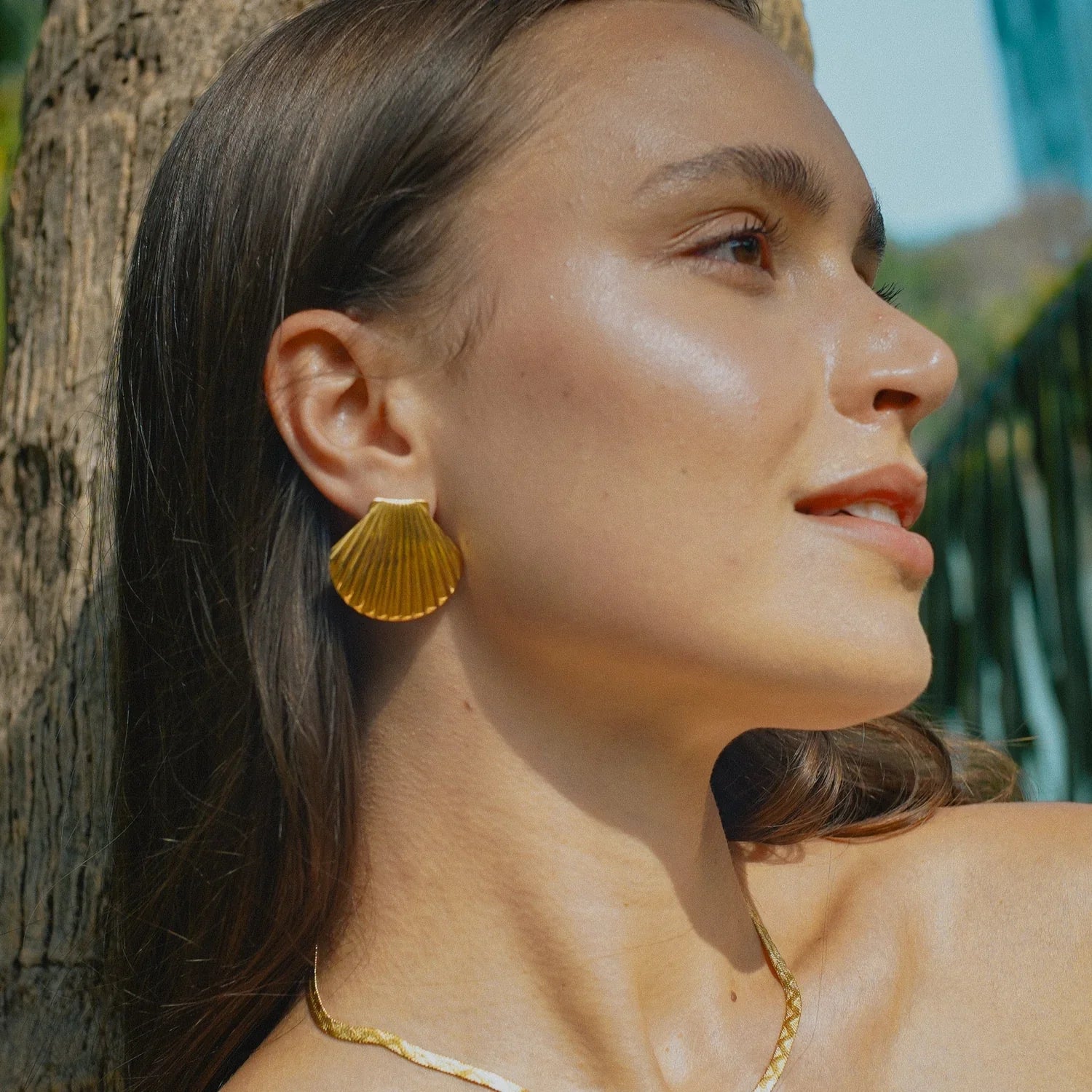Brooke | Boucles D'Oreilles Coquillage pour Femmes