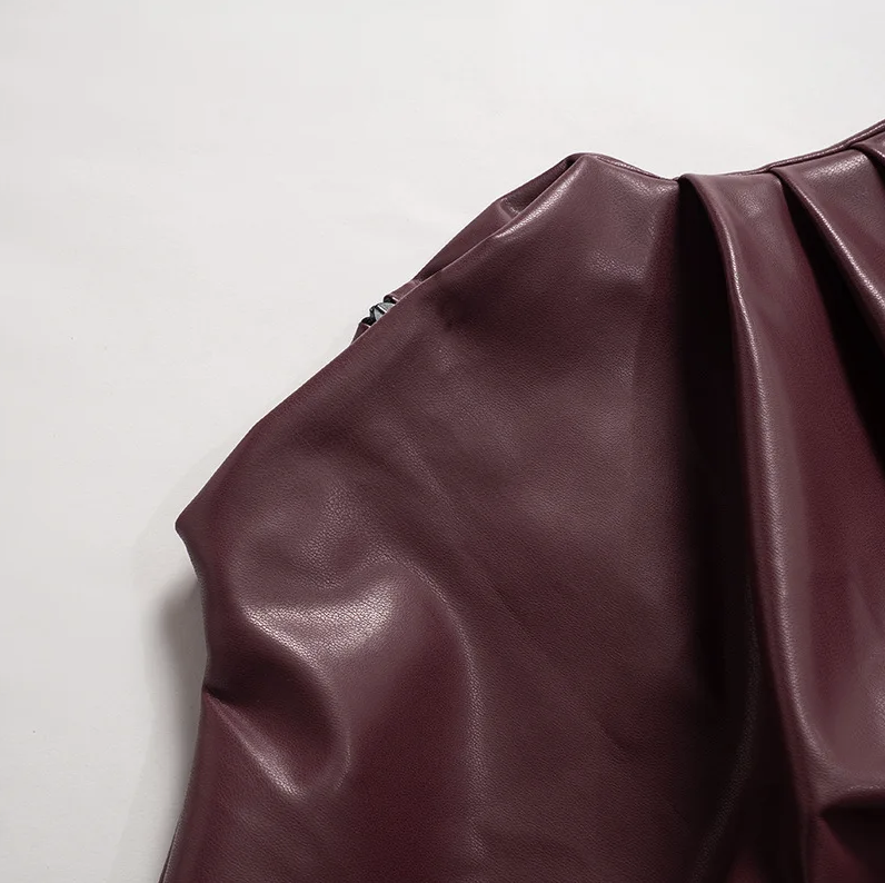 Donna | Haut Sans Manches en Cuir Vegan pour Femme