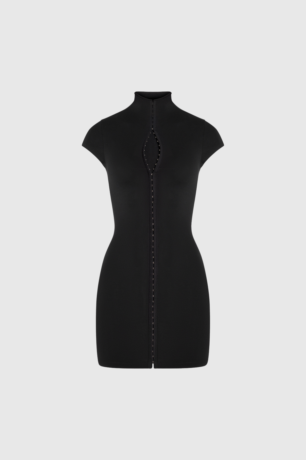 Esme | Robe Courte Moulante à Agrafes pour Femme