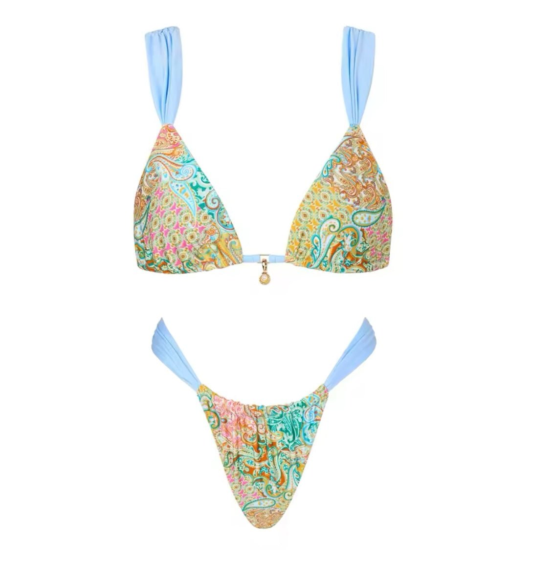Jazira | Maillot de Bain Bikini Ibiza à Larges Bretelles pour Femmes