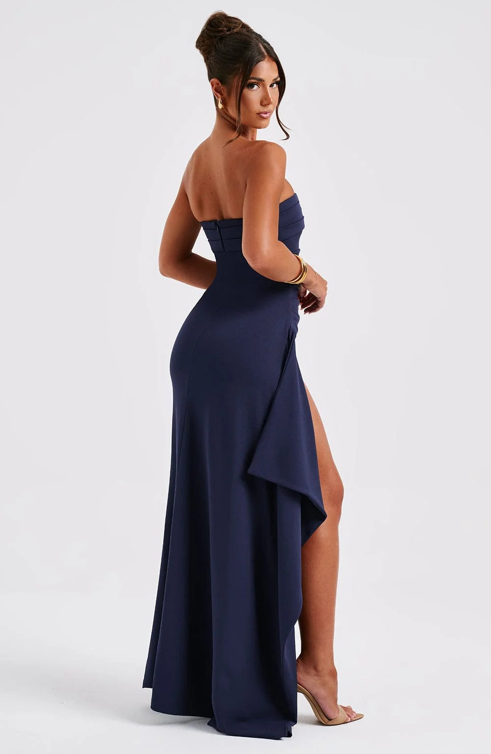 Kristin | Robe de Bal Longue Bustier Fendue pour Femme