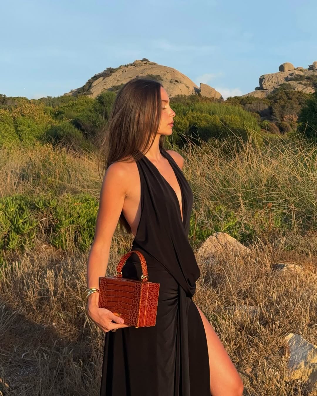 Lilith | Robe D'Été Maxi dos Nu à Licou pour Femme
