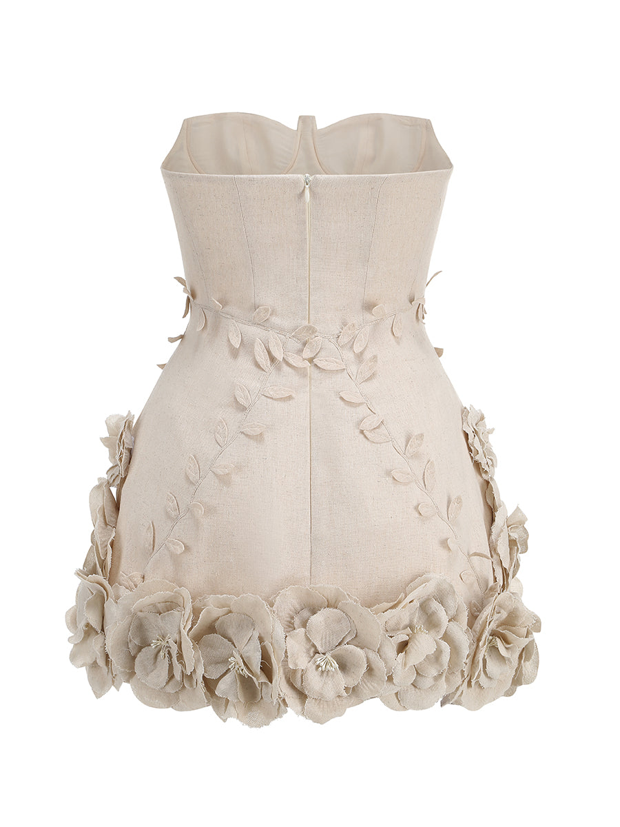 Monroe | Robe de Cocktail Courte Bustier Corset pour Femme