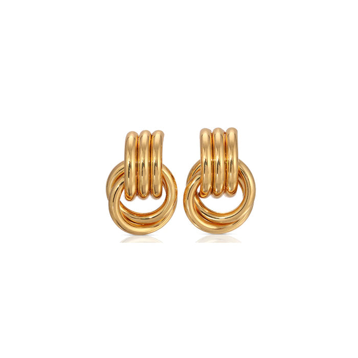 Naomi | Boucles D'Oreilles Nœud Élégantes pour Femme
