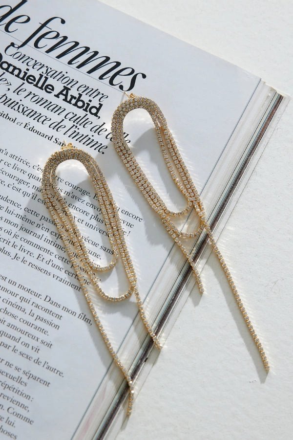 Savannah | Boucles D'Oreilles Plaquées or pour Femmes