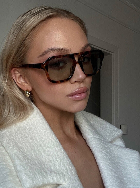 Zaniyah | Lunettes de Soleil Teintées Cannelle pour Femmes