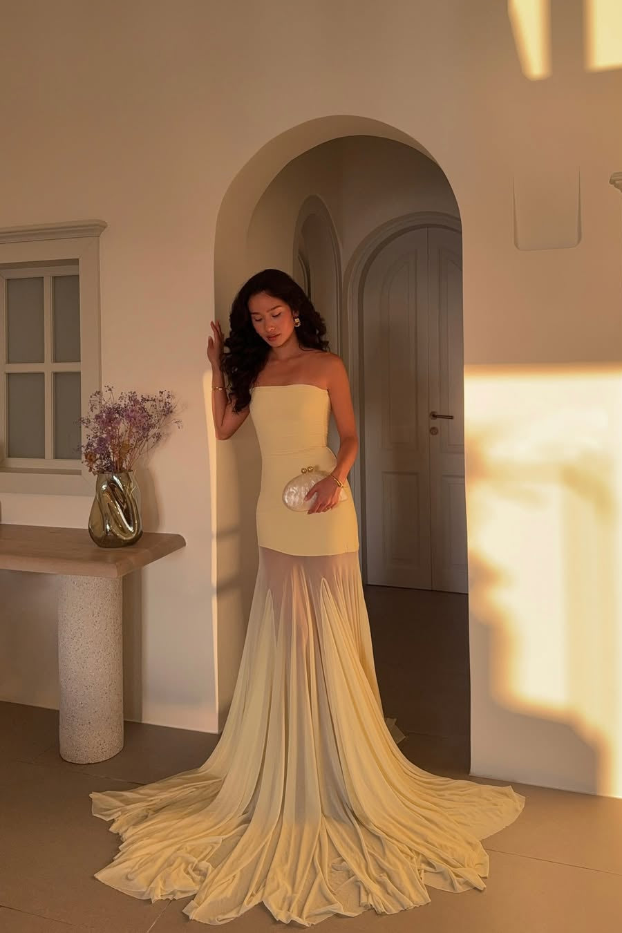 Melody | Robe de Mariée Maxi Sans Bretelles pour Femme