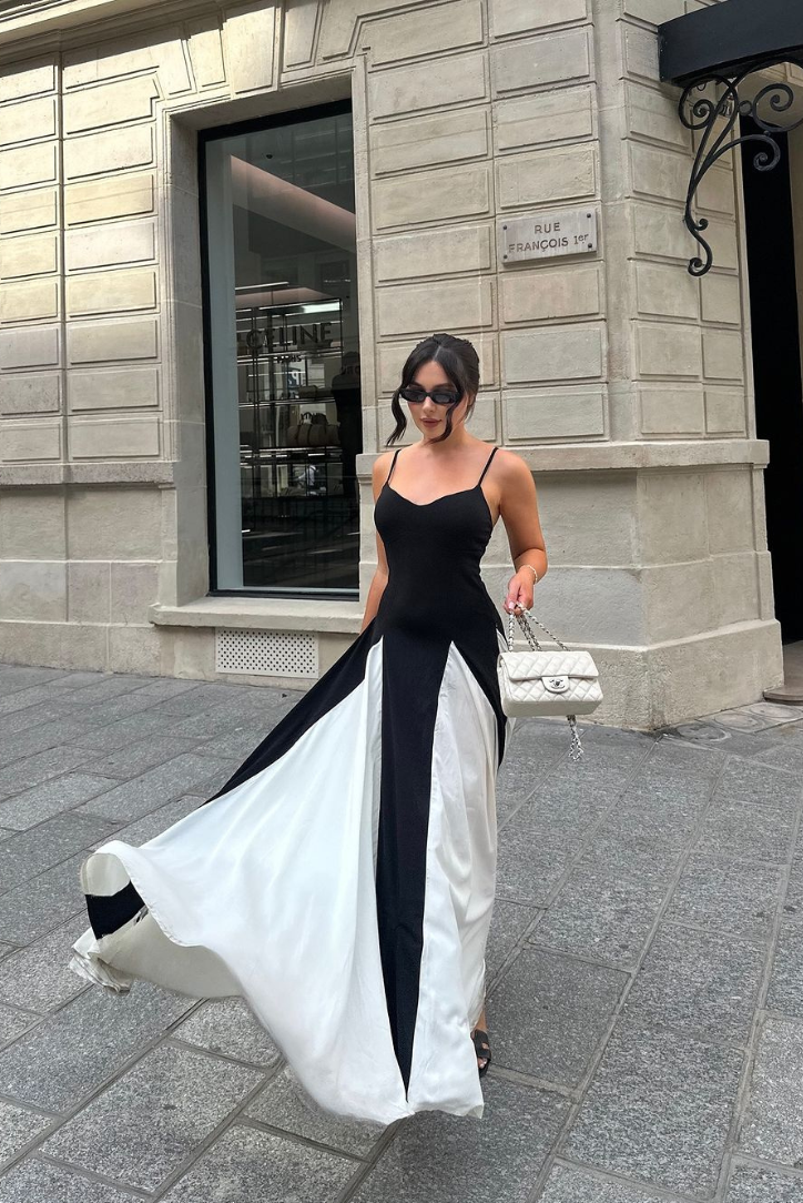 Lovie | Robe Longue Élégante pour Invitée de Mariage Sans Manches pour Femme
